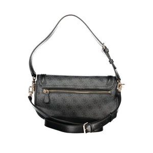 Guess Jeans Nero Poliuretano Women Bag