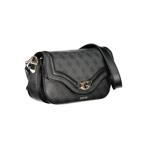 Guess Jeans Nero Poliuretano Women Bag