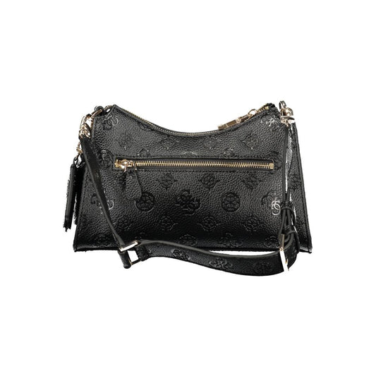 Guess Jeans Black Polyurethane Women's Handbag