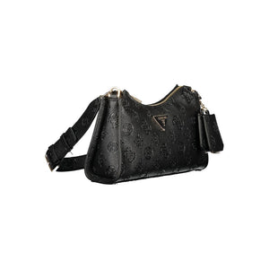 Guess Jeans Black Polyurethane Women's Handbag
