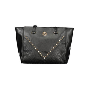 Laura Biagiotti Black PVC Women Handbag
