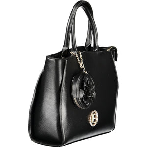 Laura Biagiotti Black PVC Women Handbag