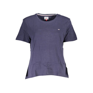 Tommy Hilfiger Blue Cotton Women's T-Shirt