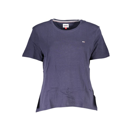Tommy Hilfiger Blue Cotton Women's T-Shirt