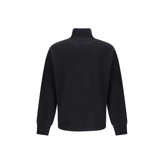 Roberto Collina Black Wool Sweatshirt