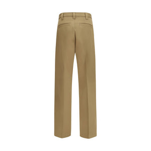 Namacheko Beige Cotton Casual Pants
