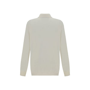 Brunello Cucinelli White Cashmere Cashmere Sweater