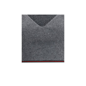 Gucci Gray Wool Top
