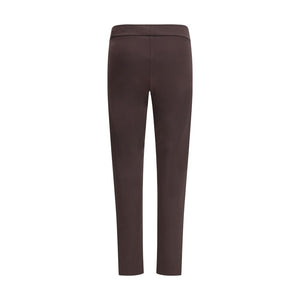 Avenue Montaigne Brown Polyamide Pants