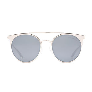 Emporio Armani Gray Metal Sunglasses