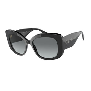 Giorgio Armani Black Acetate Sunglasses
