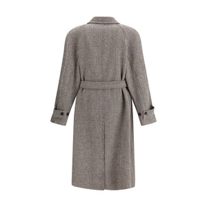 Ferragamo Beige Wool Coat