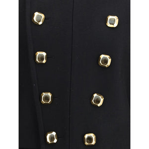 Valentino Black Wool Coat