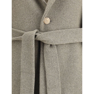 Fear Of God Brown Wool Coat