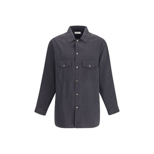 Lemaire Gray Silk Shirt