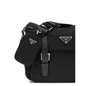 Prada Black Polyamide Shoulder Bag