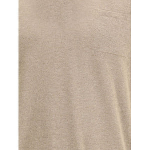 Ferragamo Beige Fleece Wool Sweatshirt