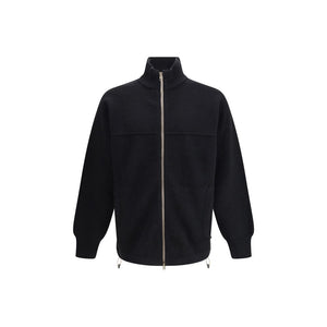 GR10K Black Wool Coat