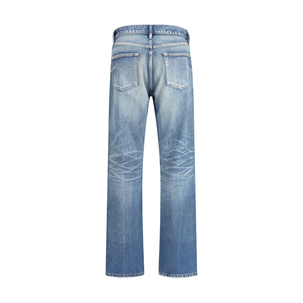 Fear Of God Blue Cotton Straight-Leg Jeans