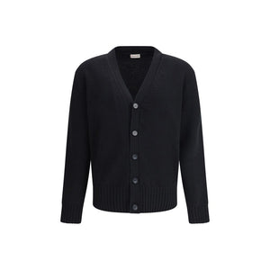Moncler Black Fleece Wool Cardigan