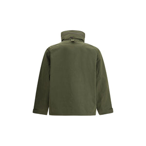 Barbour Green Polyester Shell Jacket