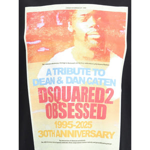 Dsquared² Black Cotton T-Shirt