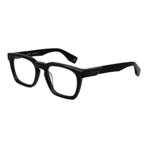 Police Black Cellulose Acetate Glasses (Frames)