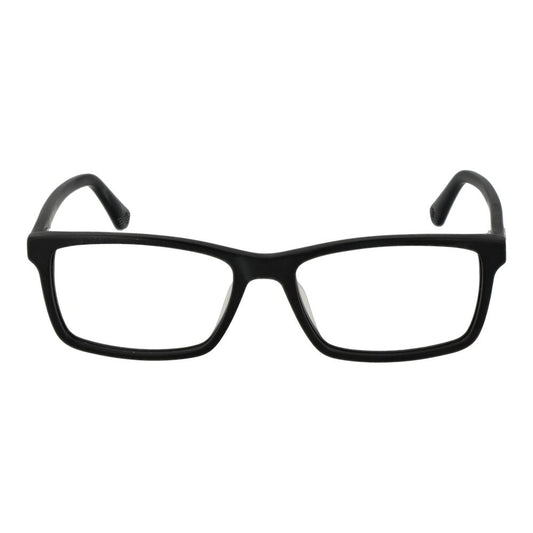 Police Black Cellulose Acetate Glasses (Frames)