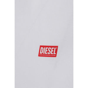 Diesel White Cotton T-Shirt