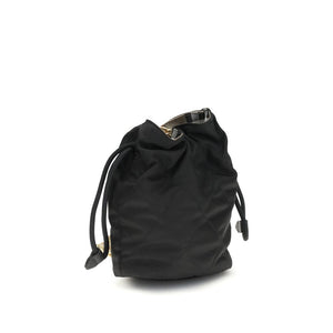 Burberry Black Nylon Backet Bag