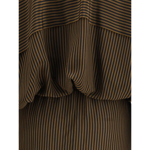 Petar Petrov Multicolor Silk Casual Dress