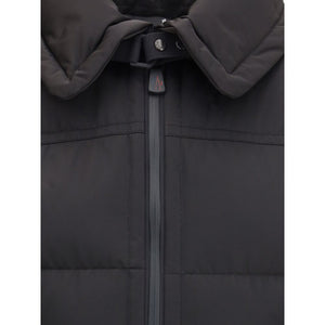 Moncler Grenoble Black Polyester Sleveless Jacket