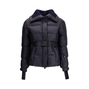 Moncler Grenoble Blue Polyamide Coat