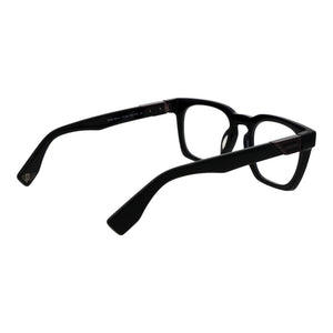 Police Black Cellulose Acetate Glasses (Frames)