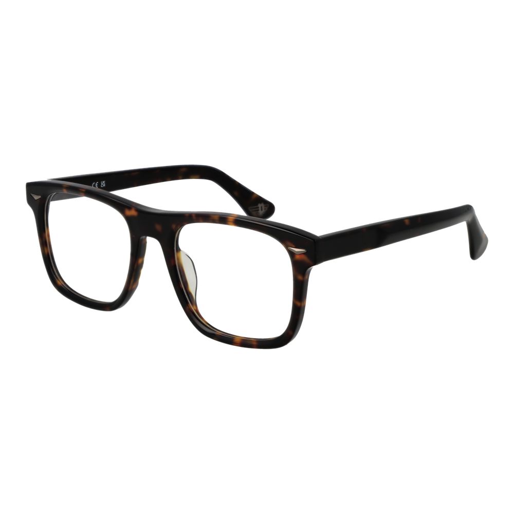 Police Brown Cellulose Acetate Glasses (Frames)