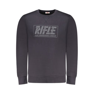 Rifle Blue Cotton Men Sweater