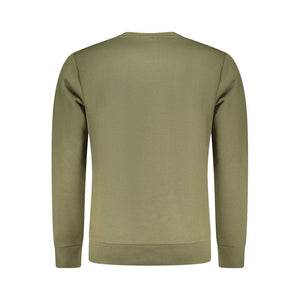 Rifle Green Cotton Men Sweater