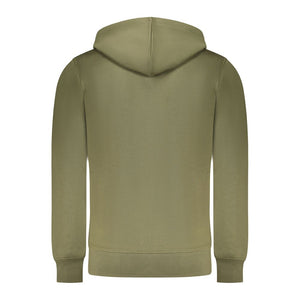 Rifle Green Cotton Men Sweater