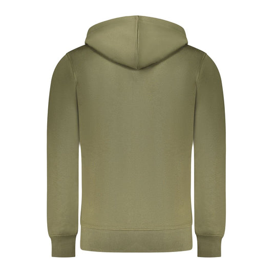 Rifle Green Cotton Men Sweater