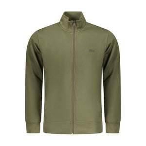 Rifle Green Cotton Men Sweater