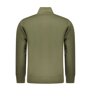 Rifle Green Cotton Men Sweater