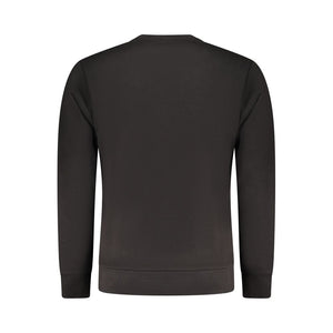 Rifle Black Cotton Men Sweater
