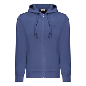 Rifle Blue Cotton Men Sweater