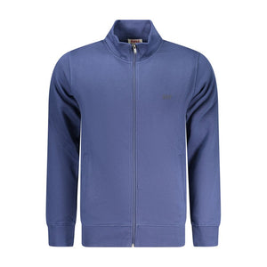 Rifle Blue Cotton Men Sweater
