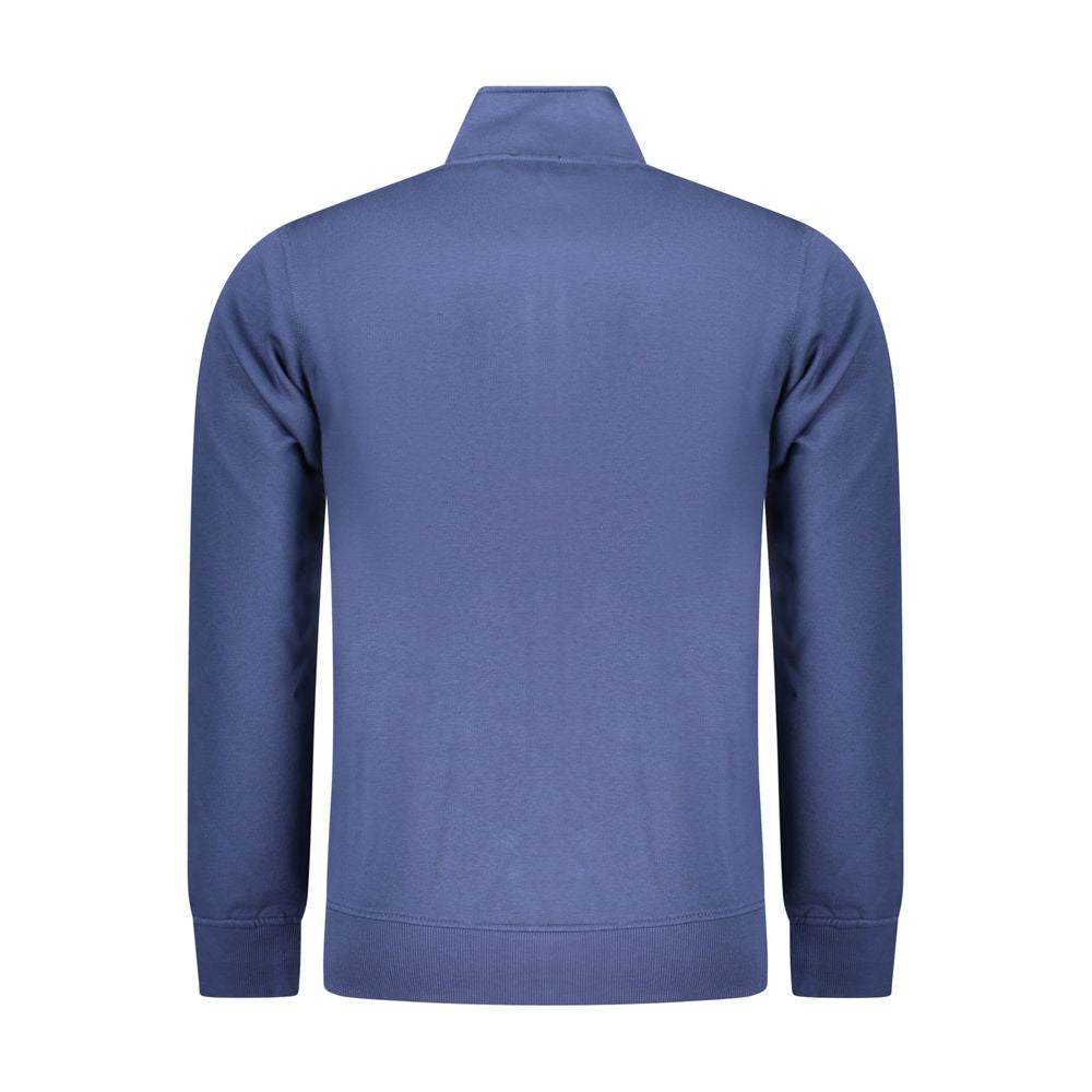 Rifle Blue Cotton Men Sweater