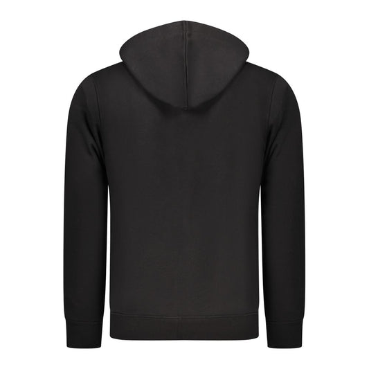 Rifle Black Cotton Men Sweater