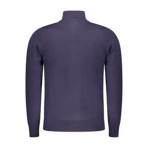 Rifle Blue Wool Men Sweater