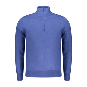 Rifle Blue Wool Men Sweater