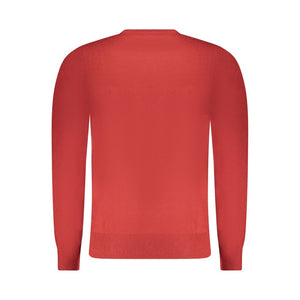 Rifle Red Wool Men Sweater