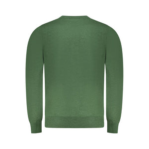 Rifle Green Wool Men Sweater